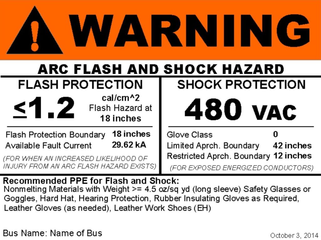 Arc Flash Hazard Analysis