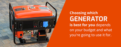 choosing a generator