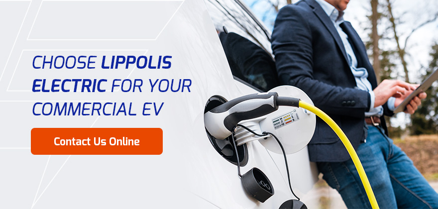 Choose Lippolis Electric for Your Commercial EV Charging Stations